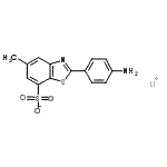 CAS 登录号：71002-31-8， 锂2-(4-氨基苯基)-5-甲基-1,3-苯并噻唑-7-磺酸酯