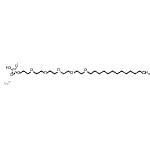 CAS#: 71032-96-7, Sodium 3,6,9,12,15-pentaoxaoctacos-1-yl hydrogen phosphate