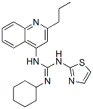 CAS#: 71079-78-2， 2-Cyclohexyl-3-(2-Propylquinolin-4-Yl)-1-(1,3-Thiazol-2-Yl)Guanidine