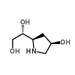 CAS#: 714908-75-5， (1R)-1-[(2R,4R)-4-Hydroxy-2-pyrrolidinyl]-1,2-ethanediol