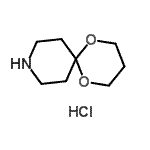 CAS#: 71879-41-9， 1,5-Dioxa-9-azaspiro[5.5]undecane hydrochloride (1:1)