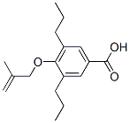 CAS#: 7192-41-8， 4-(2-Methylprop-2-Enoxy)-3,5-Dipropyl-Benzoic Acid