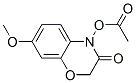 CAS#: 72001-30-0， 4-Acetoxy-7-Methoxy-2H-1,4-Benzoxazin-3(4H)-One