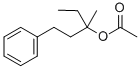 CAS#: 72007-81-9， (3-Methyl-1-Phenylpentan-3-Yl) Acetate