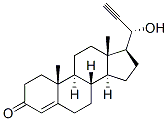 CAS 登录号：72012-08-9， (8S,9S,10R,13S,14S,17S)-17-[(1R)-1-羟基丙-2-炔基]-10,13-二甲基-1,2,6,7,8,9,11,12,14,15,16,17-十二氢环戊烯并[a]菲-3-酮
