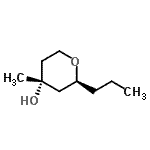 CAS#: 723340-87-2， (2S,4R)-4-Methyl-2-propyltetrahydro-2H-pyran-4-ol
