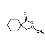 CAS#: 72335-85-4， 1-(Methoxymethyl)cyclohexanecarbonyl chloride