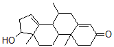 CAS#: 7236-36-4， 17-Hydroxy-7,10,13-trimethyl-1,2,6,7,8,9,11,12,16,17-decahydrocyclopenta[a]phenanthren-3-one