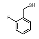 结构式 CAS# 72364-46-6, (2-氟苯基)甲硫醇