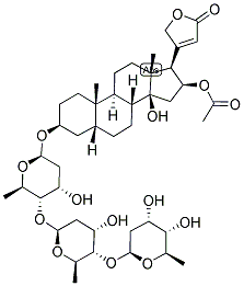 CAS 登录号：7242-40-2， 16-乙酰基芰皂毒素