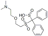 CAS#: 7262-73-9， [[2-[2-(Dimethylamino)Ethoxy]Ethyl]Sulfonyl]Diphenylmethanesulfinic Acid