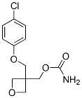 CAS 登录号：7271-83-2， 3-(4-氯苯氧基甲基)氧杂环丁烷-3-甲醇氨基甲酸酯