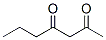 structure of CAS# 7307-02-0, Heptane-2,4-Dione;2,4-Heptandione;Ai3-19255