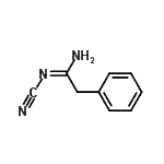 CAS 登录号：73077-49-3， N-氰基-2-苯基乙脒