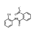 CAS#: 731-89-5， N-(2-Hydroxyphenyl)-2-nitrobenzamide