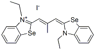 CAS#: 7310-87-4， 3-Ethyl-2-[3-(3-Ethyl-3H-Benzoselenazol-2-Ylidene)Isobut-1-Enyl]Benzoselenazolium Iodide