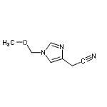 CAS#: 732251-34-2， [1-(Methoxymethyl)-1H-imidazol-4-yl]acetonitrile