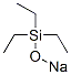CAS 登录号：7348-93-8， 三乙基硅醇钠