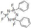 CAS#: 73502-97-3， 2,2,4,6-Tetrafluoro-2,2,4,4,6,6-hexahydro-4,6-diphenyl-1,3,5,2,4,6-Triazatriphosphorine
