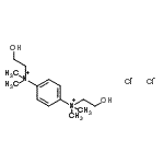 CAS#: 73570-67-9， N,N'-Bis(2-hydroxyethyl)-N,N,N',N'-tetramethyl-1,4-benzenediaminium dichloride