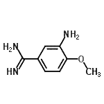 CAS#: 736094-85-2， 3-Amino-4-methoxybenzenecarboximidamide