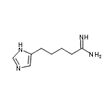 CAS 登录号：736875-03-9， 5-(1H-咪唑-4-基)戊烷脒