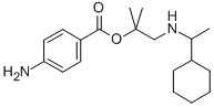 CAS#: 73698-73-4， [1-(1-Cyclohexylethylamino)-2-Methylpropan-2-Yl] 4-Aminobenzoate
