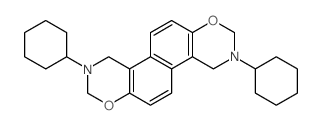 CAS#: 73816-79-2， 2,3,4,8,9,10-Hexahydro-3,9-Dicyclohexylnaphtho[1,2-e:5,6-e']Bis[1,3]Oxazine