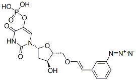 CAS#: 73847-63-9， [(2R,3S,5R)-5-[5-[(E)-2-(3-Azidophenyl)Ethenyl]-2,4-Dioxopyrimidin-1-Yl]-3-Hydroxyoxolan-2-Yl]Methyl Dihydrogen Phosphate