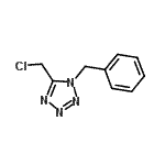 结构式 CAS# 73963-43-6, 1-苄基-5-(氯甲基)-1H-四唑