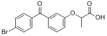 CAS#: 74168-06-2， 2-[3-(4-Bromobenzoyl)Phenoxy]Propanoic Acid
