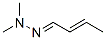 CAS 登录号：7422-95-9， 1-(2,2-二甲基亚肼基)-2-丁烯