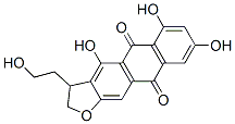 CAS#: 74277-84-2， 4,6,8-Trihydroxy-3-(2-Hydroxyethyl)-2,3-Dihydronaphtho[3,2-f][1]Benzoxole-5,10-Dione