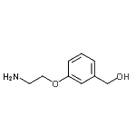 结构式 CAS# 744161-92-0, [3-(2-氨基乙氧基)苯基]甲醇