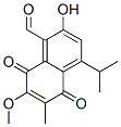 CAS#: 74636-01-4， 2-Hydroxy-7-Methoxy-6-Methyl-5,8-Dioxo-4-Propan-2-Ylnaphthalene-1-Carbaldehyde