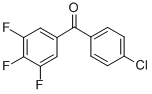 结构式 CAS# 746651-96-7, 4-氯-3',4',5'-三氟二苯甲酮