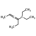 CAS#: 74752-99-1， Diethyl(3,4-hexadien-3-yl)borane