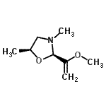 CAS#: 748809-77-0， (2R,5S)-2-(1-Methoxyvinyl)-3,5-dimethyl-1,3-oxazolidine
