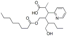 CAS#: 749-99-5， 5-(Hydroxymethyl)-2-Methyl-4-[[(1-Oxooctyl)Oxy]Methyl]-3-Pyridyloctanoic Acid