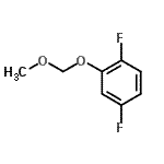 结构式 CAS# 749230-16-8, 1,4-二氟-2-(甲氧基甲氧基)苯