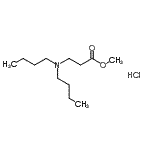 CAS#: 75003-73-5， Methyl N,N-dibutyl-beta-alaninate hydrochloride (1:1)