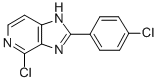 CAS 登录号：75007-99-7， 4-氯-2-(4-氯苯基)-1H-咪唑并[4,5-c]吡啶