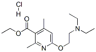 CAS#: 75348-37-7， Ethyl 6-(2-Diethylaminoethoxy)-2,4-Dimethylpyridine-3-Carboxylate Hydrochloride