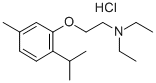CAS#: 75352-37-3， N,N-Diethyl-2-(5-Methyl-2-Propan-2-Ylphenoxy)Ethanamine Chloride