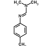 CAS#: 7549-96-4， N,N-Dimethyl-N'-(4-methylphenyl)imidoformamide