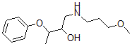 CAS#: 7565-15-3， 1-(3-Methoxypropylamino)-3-(phenoxy)butan-2-ol