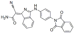 CAS 登录号：75655-06-0， 2-氰基-2-[3-[[4-(1,3-二氢-1,3-二氧代-2H-异吲哚-2-基)苯基]氨基]-1H-异吲哚-1-亚基]乙酰胺