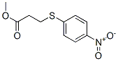 CAS 登录号：7597-47-9， 甲基3-(4-硝基苯基)巯基丙酸酯