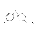 CAS#: 760975-46-0， 2-Ethyl-8-fluoro-2,3,4,5-tetrahydro-1H-pyrido[4,3-b]indole