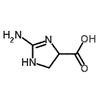 CAS#: 76146-24-2， 2-Amino-4,5-dihydro-1H-imidazole-4-carboxylic acid